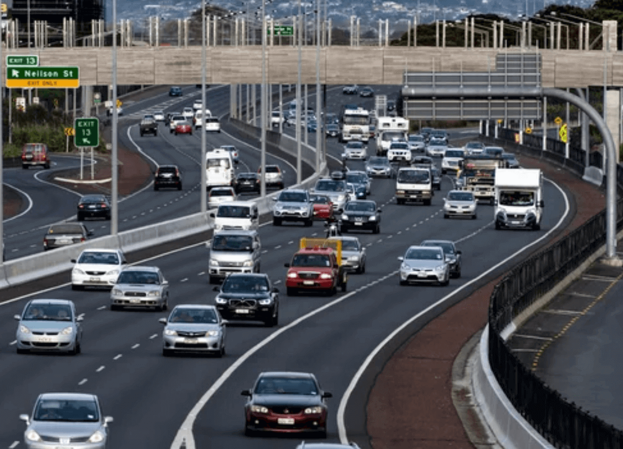 traffic on motorway