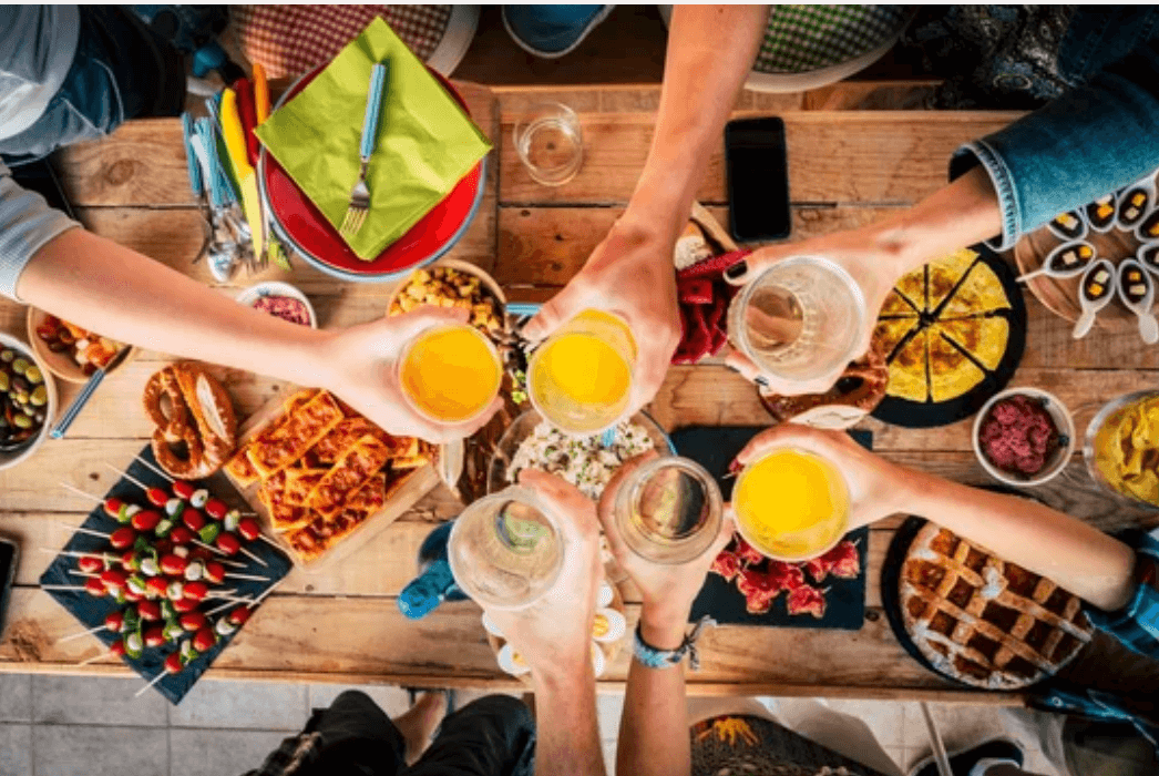 pot luck dinner